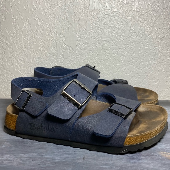 BETULA BY BIRKENSTOCK NAVY SANDAL 37 - Picture 9 of 9